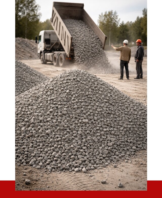 Гранитный щебень фракция 0-5 в Артёме от 3006 руб ПРОНЕРУДАрт