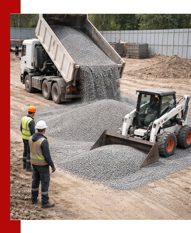 Доставка и продажа гранитного щебня фракции 0-5 в Артёме