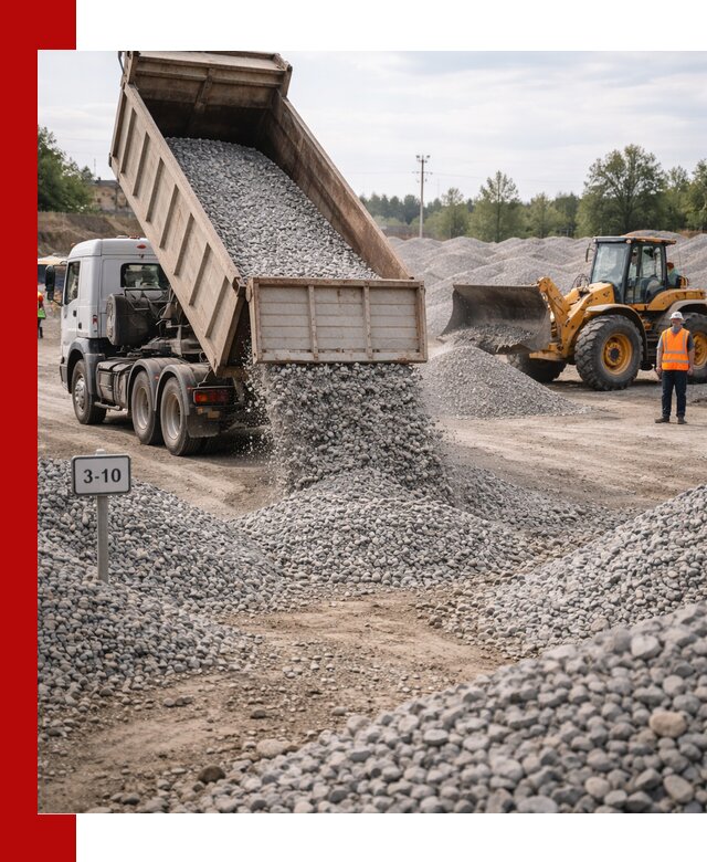 Гранитный щебень фракции 3–10: доставка и продажа в Артёме