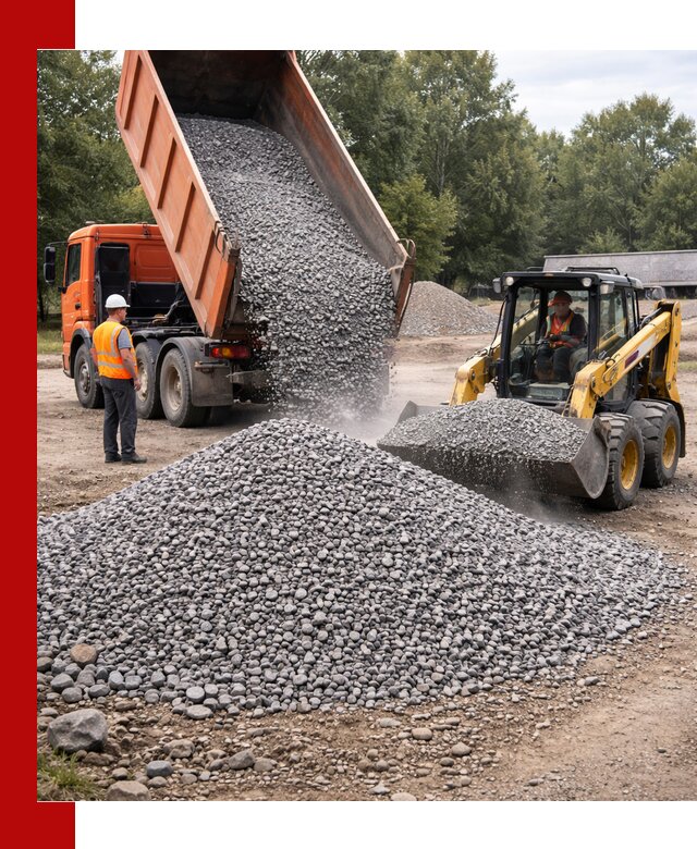 Купить гранитный щебень фракции 5–10 в Артёме с доставкой