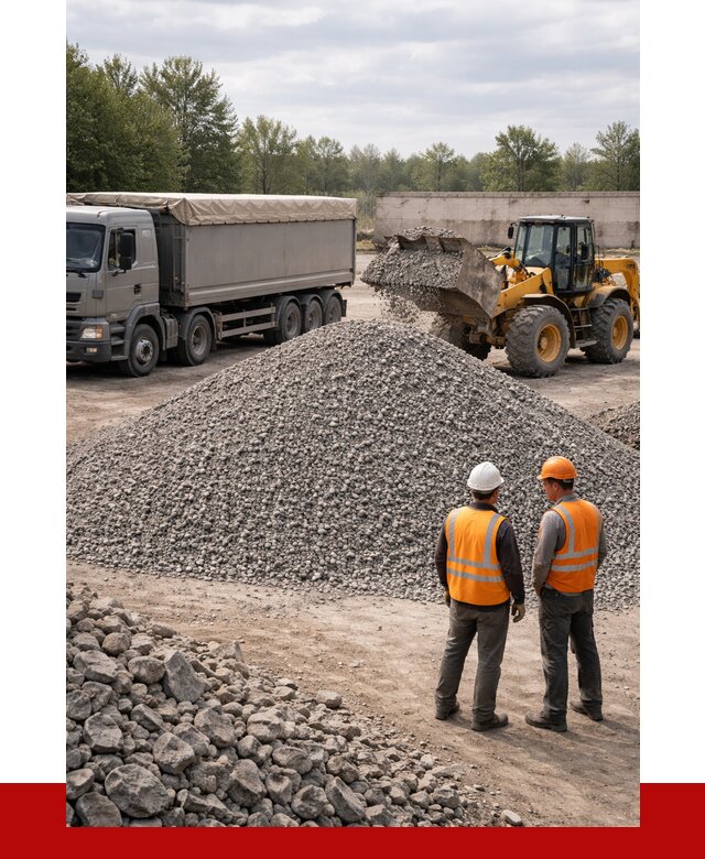 Гранитный щебень фракция 5-20 в Артёме от 4354 руб | ПРОНЕРУДАрт