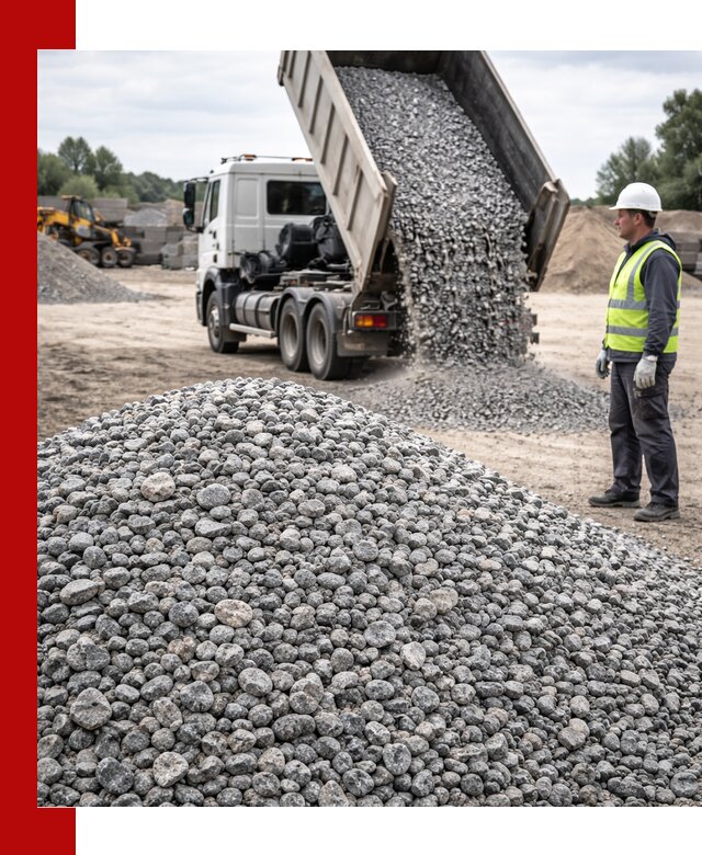 Доставка и продажа гранитного щебня фракции 5-20 в Артёме