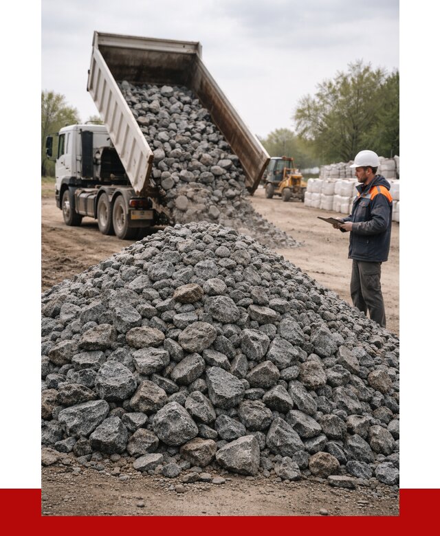 Гранитный щебень фракция 100-200 в Артёме от 4354 р. ПРОНЕРУДАрт