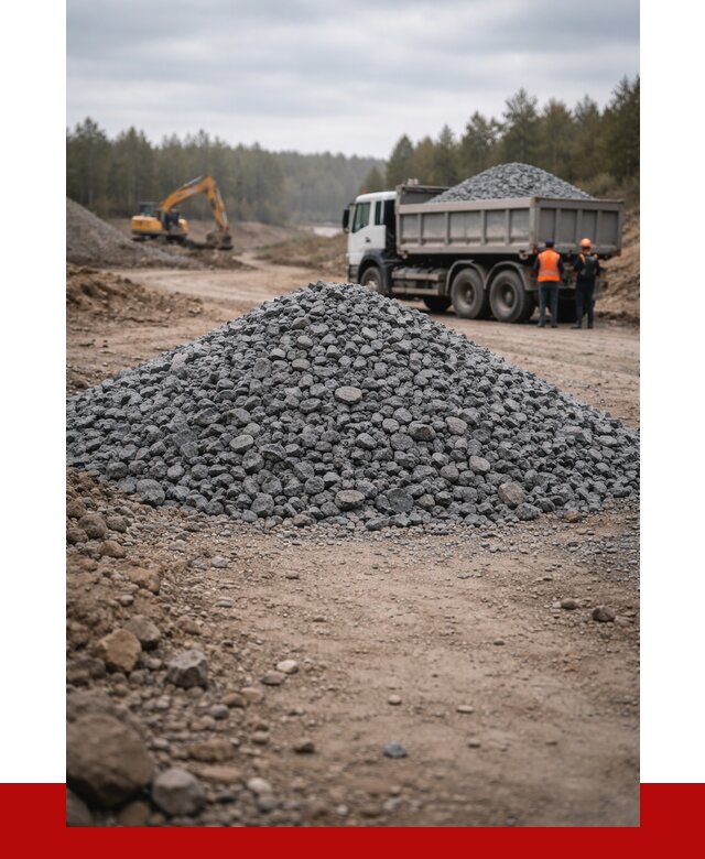 Щебень габбро диабаз фракция 40-70 в Артёме от 2281 р-ПРОНЕРУДАрт