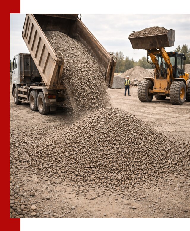 Гравийный щебень фракция 3–10 с доставкой в Артёме