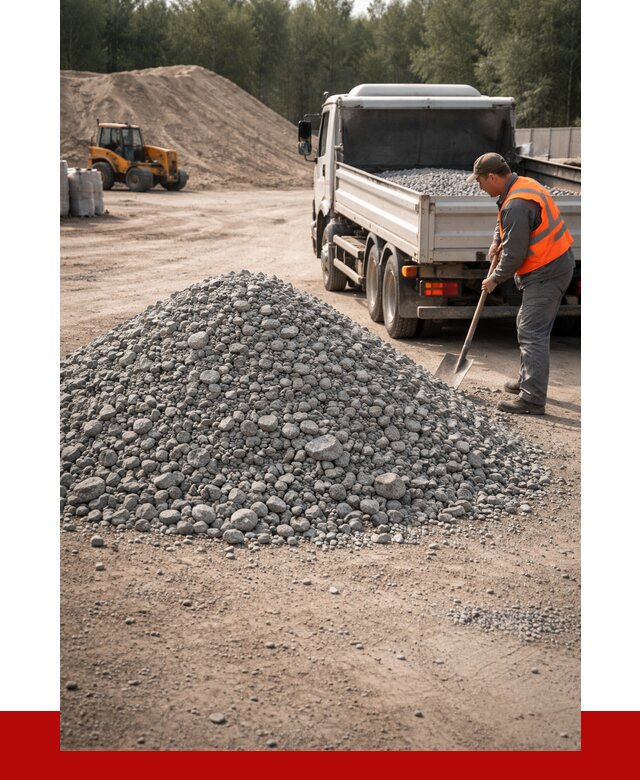 Гравийный щебень фракция 5-10 в Артёме от 2281 р. | ПРОНЕРУДАрт