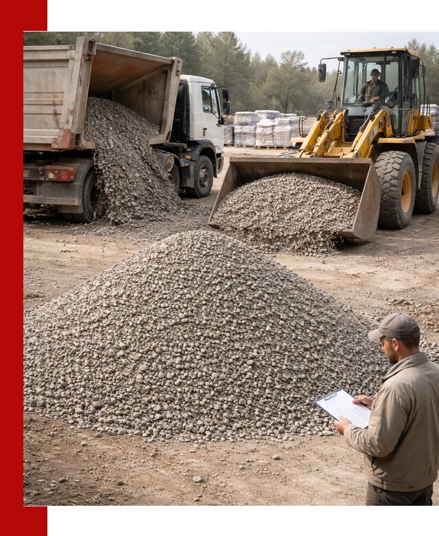 Гравийный щебень фракция 5–10 с доставкой в Артёме