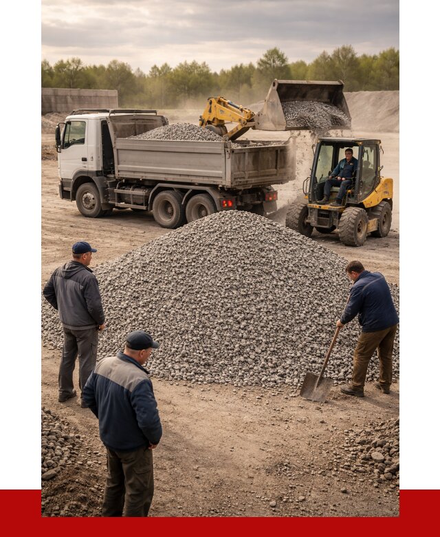 Гравийный щебень фракция 5-20 в Артёме от 2488 р. ПРОНЕРУДАрт