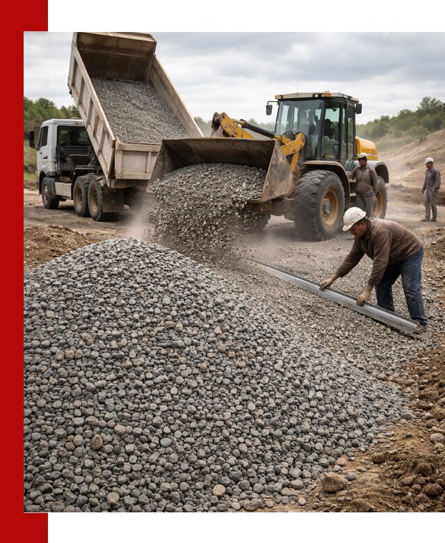 Гравийный щебень фракция 5-20 с доставкой в Артёме