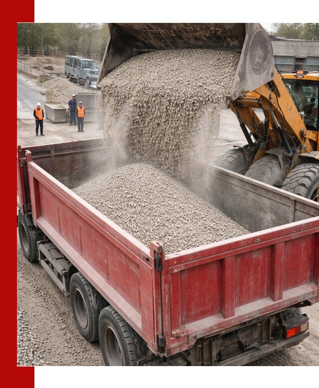 Купить известняковый щебень фракции 0-5 с доставкой в Артёме