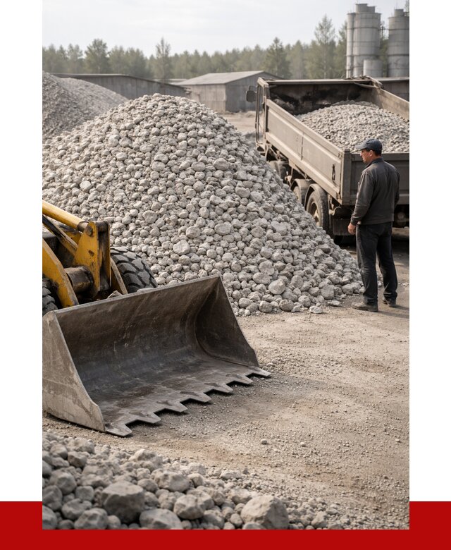 Известняковый щебень фракция 40-70 в Артёме от 4354 р. | ПРОНЕРУДАрт