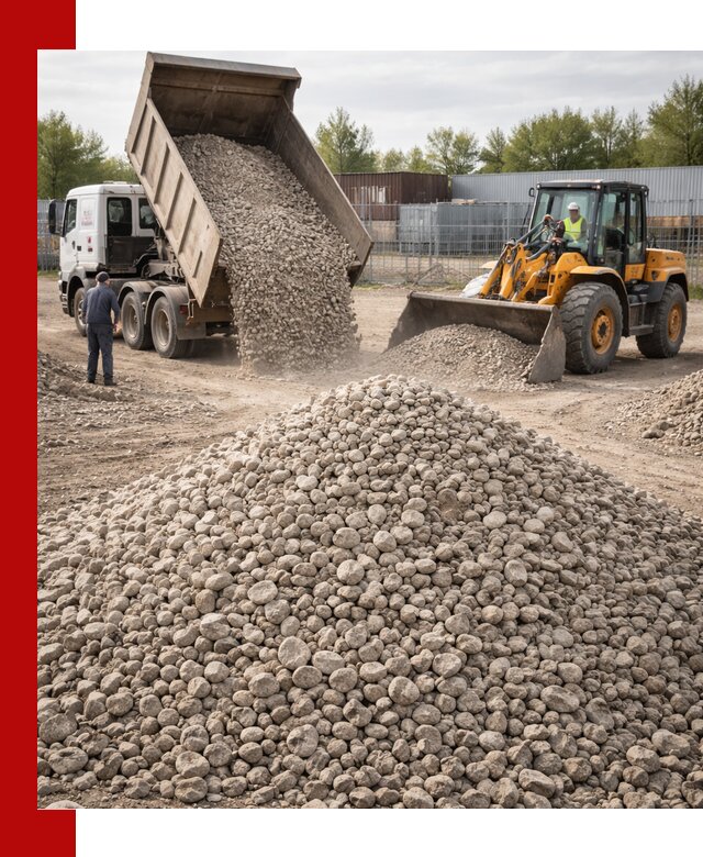 Доломитовый щебень фракции 20–41 с доставкой в Артёме