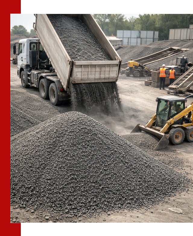 Вторичный щебень фракция 0–5 с доставкой в Артёме