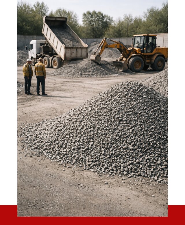 Вторичный щебень фр. 5-20 в Артёме от 1659 р. - ПРОНЕРУДАрт