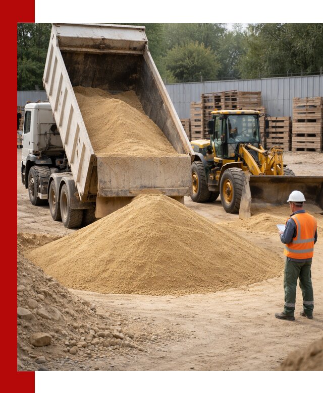 Доставка карьерного мелкозернистого песка в Артёме