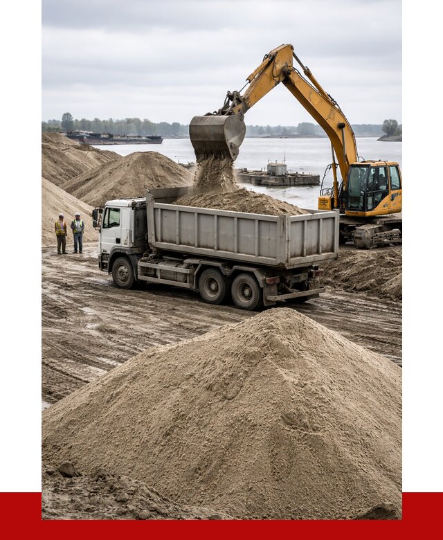 Купить речной песок навалом в Артёме от 1866 р., ПРОНЕРУДАрт