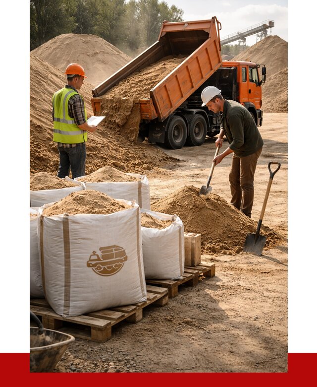 Строительный песок в Артёме от 2281 р. с доставкой, ПРОНЕРУДАрт