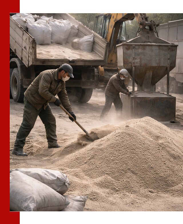 Кварцевый песок для пескоструя в Артёме — доставка и качество