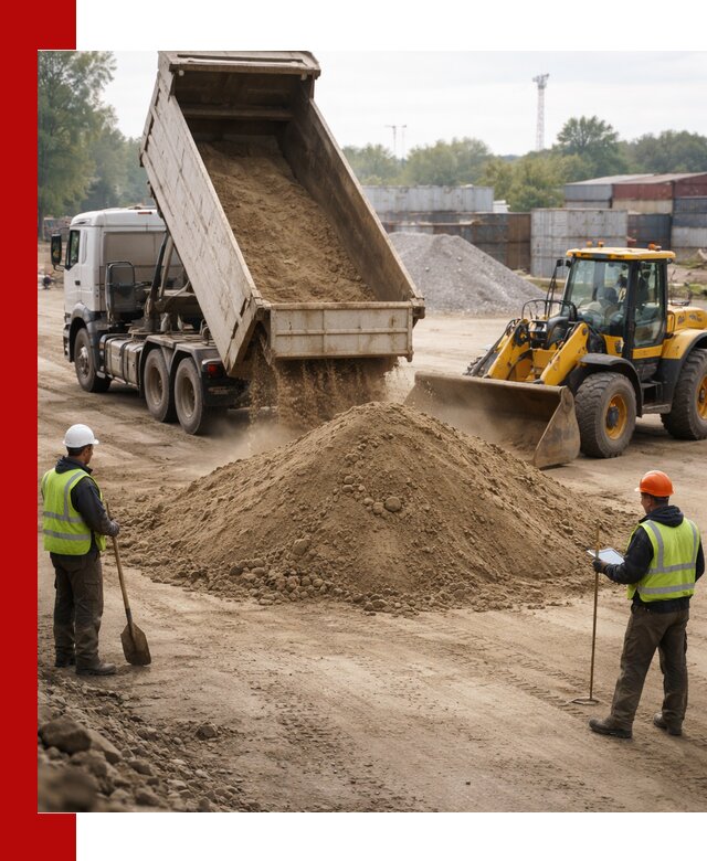 Доставка и продажа пескогрунта оптом и в розницу в Артёме