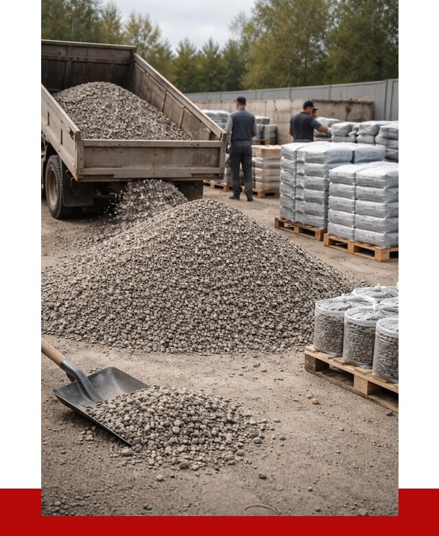 Гравий фракция 5-20 в Артёме купить от 2384 р. ПРОНЕРУДАрт