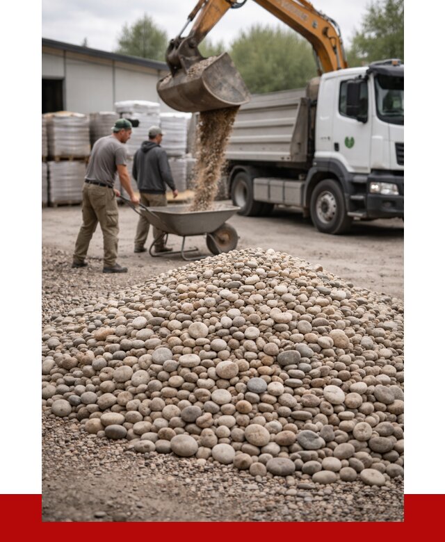 Галька декоративная в Артёме от 3317 р. за куб | ПРОНЕРУДАрт