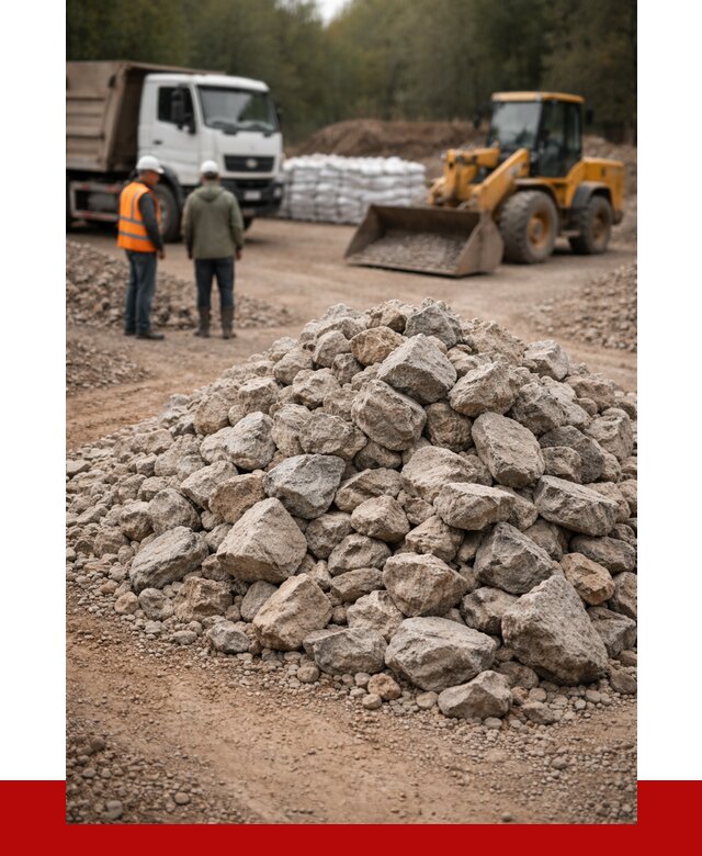 Купить бутовый камень с доставкой в Артёме от 2384 р. | ПРОНЕРУДАрт