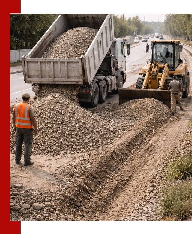 Опгс для устройства дорог и подсыпки в Артёме