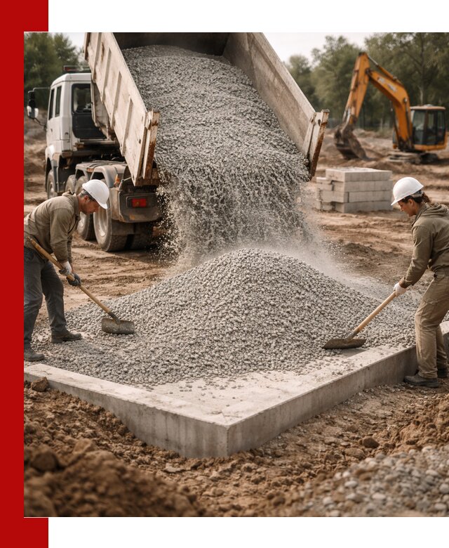 Доставка и продажа отсева для бетона в Артёме