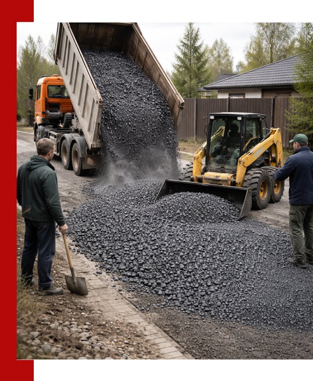 Крошка габбро с доставкой в Артёме для строительных работ