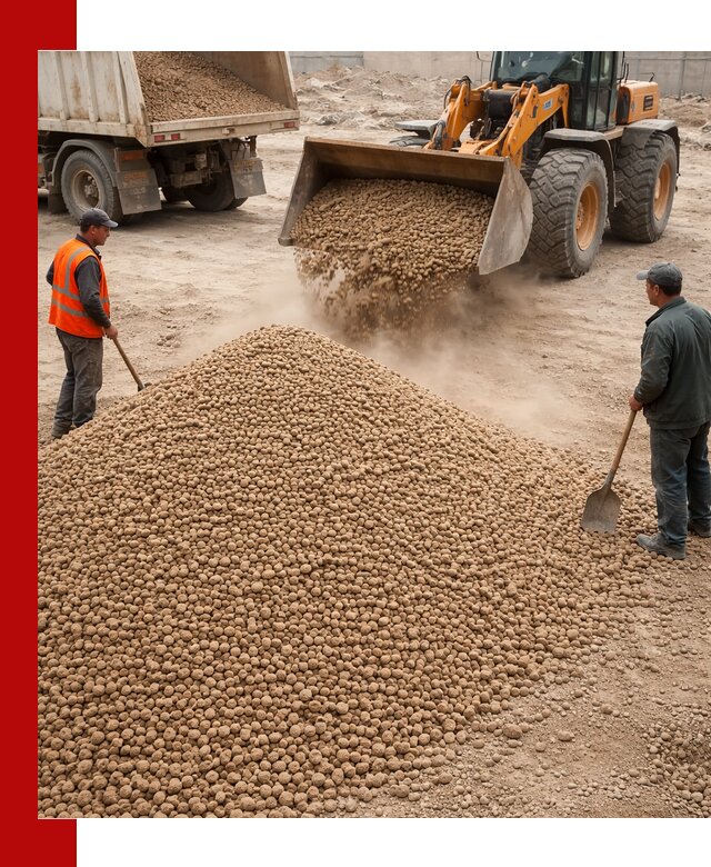 Керамзит фракция 10-20 с доставкой в Артёме