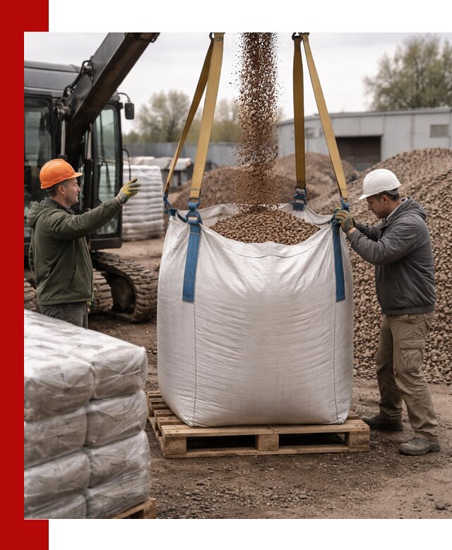 Керамзит в биг-бегах с доставкой в Артёме