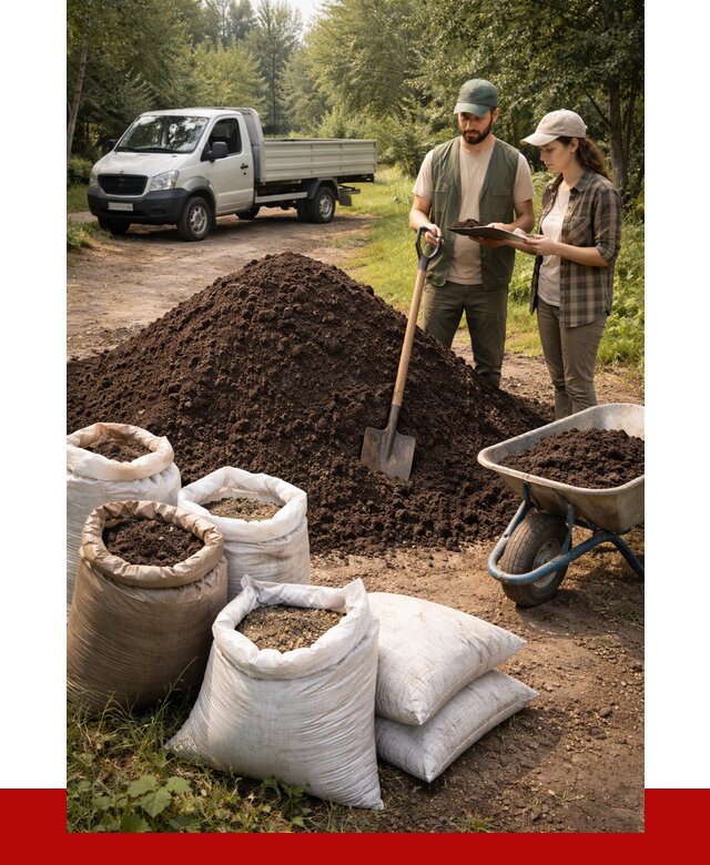 Купить грунт с доставкой в Артёме от 4665 р. за м3 | ПРОНЕРУДАрт