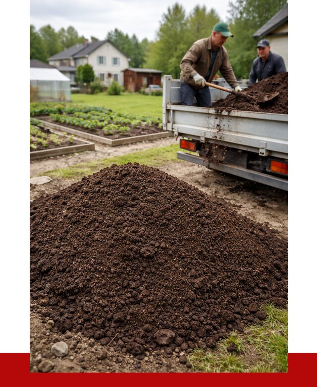 Плодородный грунт в Артёме с доставкой от 4354 р. | ПРОНЕРУДАрт