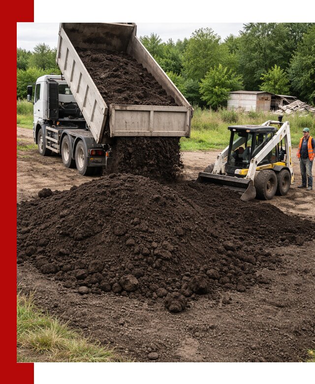 Поставка плодородной земли с доставкой самосвалом в Артёме