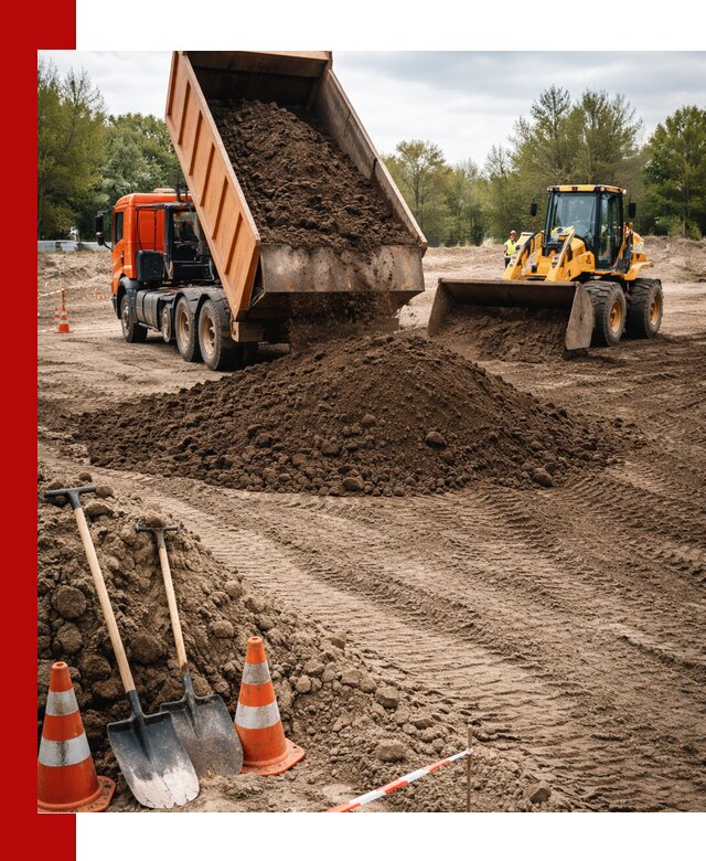 Поставка и доставка планировочного грунта в Артёме