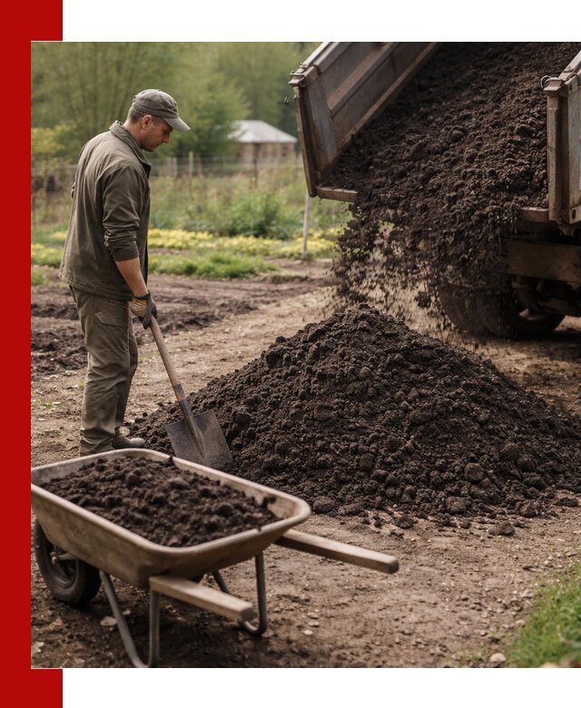Доставка качественной земли для огорода в Артёме