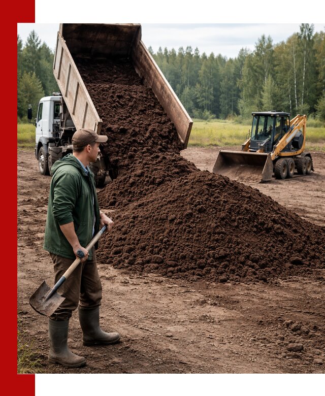 Купить верховой торф с доставкой в Артёме для садоводства и растений