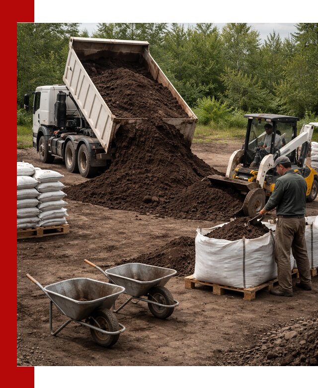 Доставка и продажа торфогрунта в Артёме оптом и в розницу