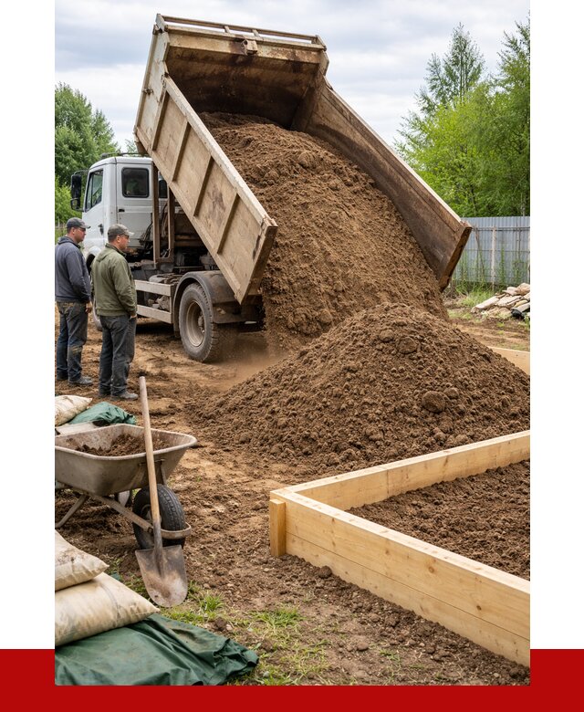 Торфо песчаная смесь в Артёме с доставкой от 1918 р. | ПРОНЕРУДАрт