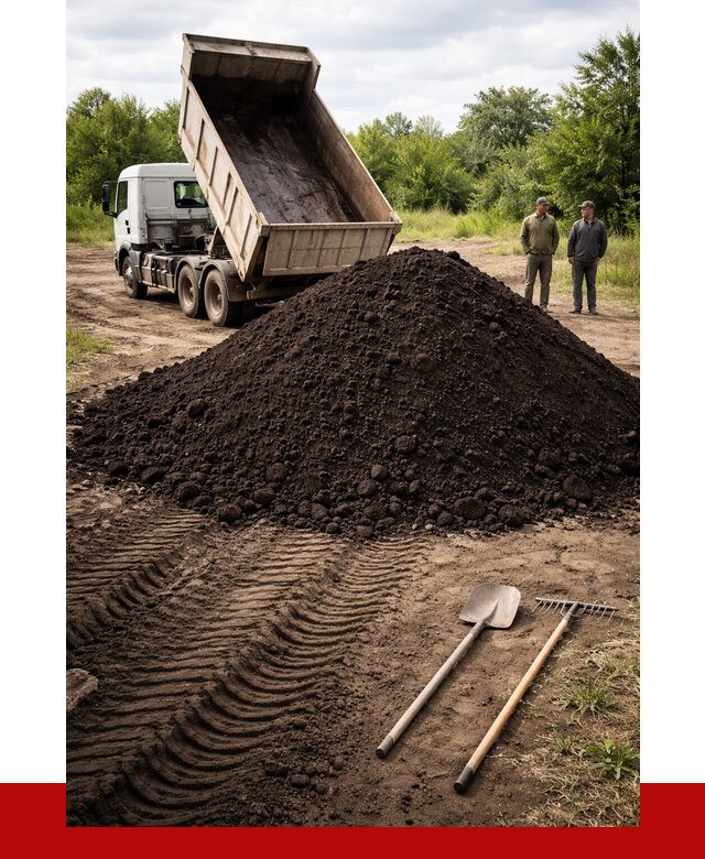 Купить чернозем навалом в Артёме от 1244 р. за куб | ПРОНЕРУДАрт