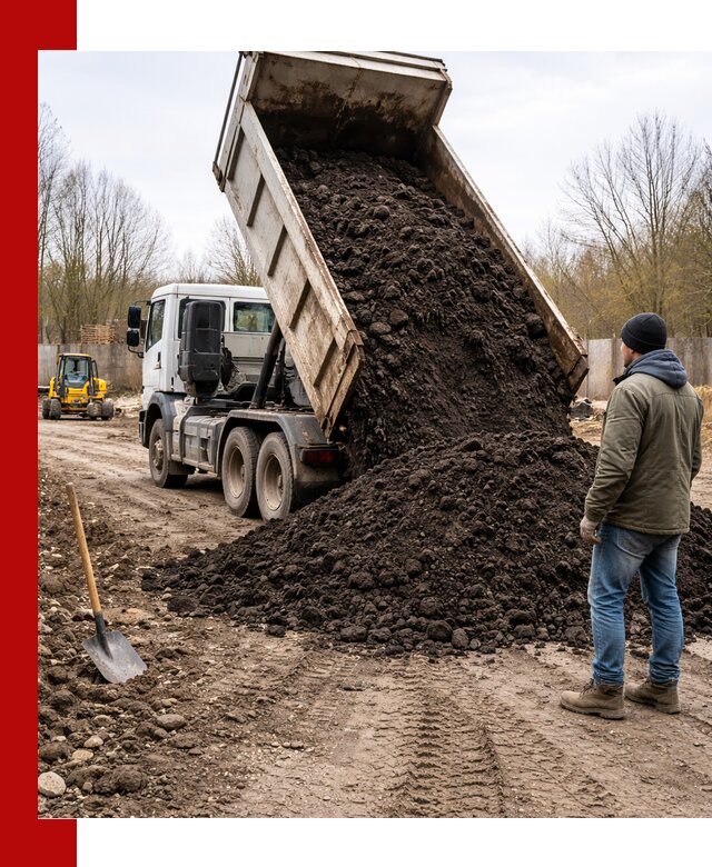 Доставка чернозема навалом в Артёме быстро и выгодно