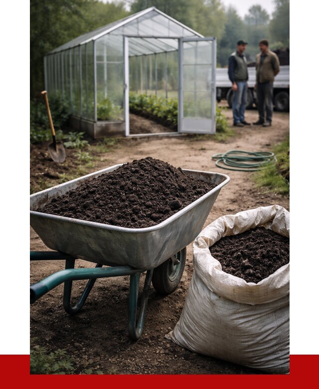 Чернозем для теплицы в Артёме с доставкой от 1555 р. | ПРОНЕРУДАрт