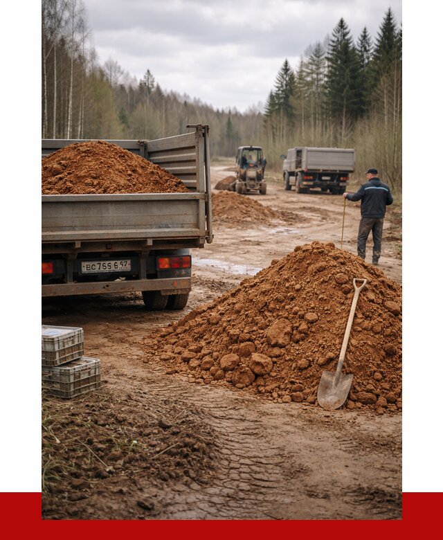 Глина и суглинки в Артёме от 4665 р. за куб | ПРОНЕРУДАрт