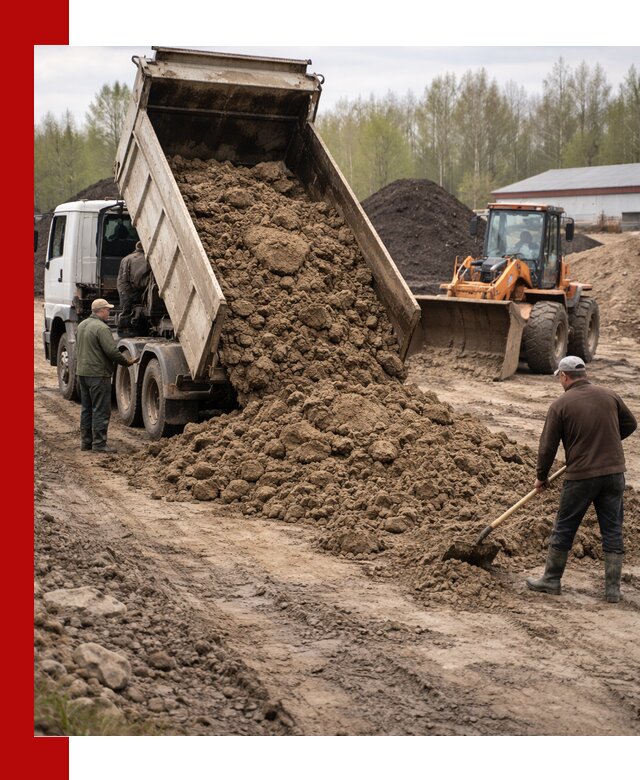 Доставка глин и суглинков в Артёме оптом и вкрай