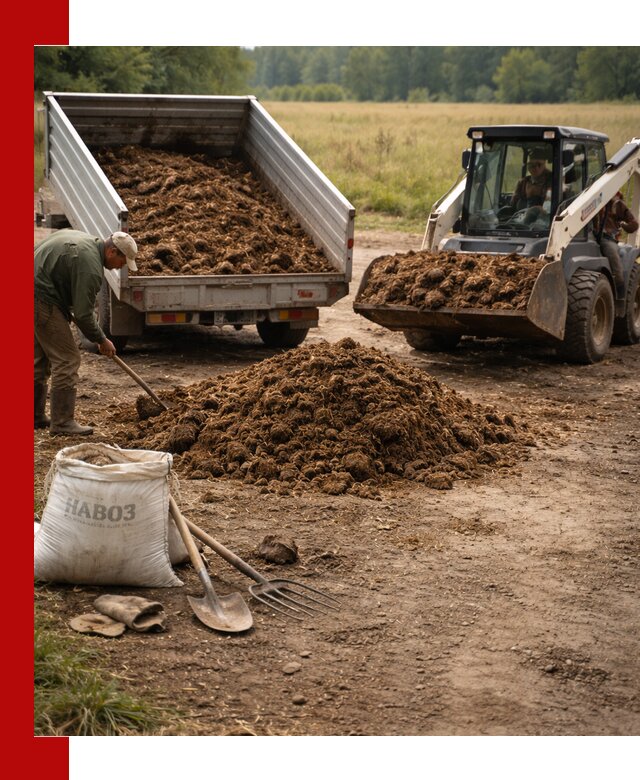 Доставка конского навоза в Артёме с разгрузкой и доставкой на объект