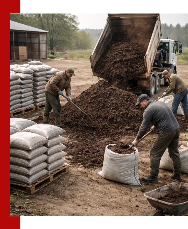 Доставка компоста оптом и в розницу в Артёме