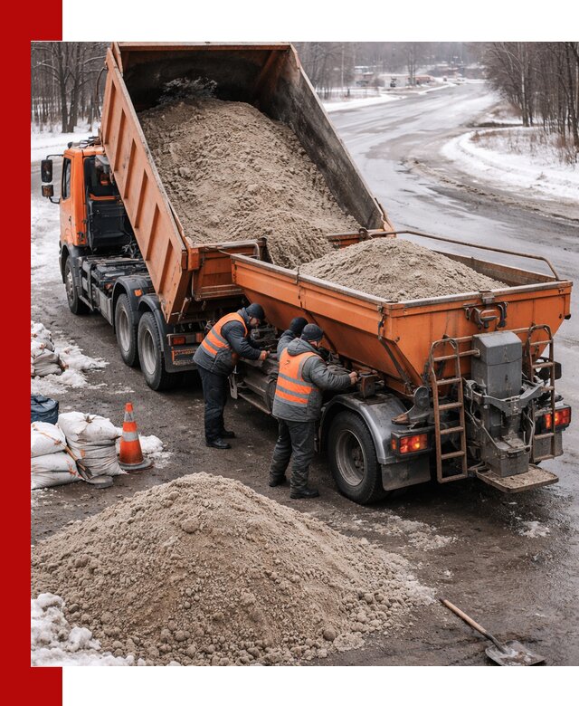 Поставка и вывоз пескосоля в Артёме оптом и в розницу