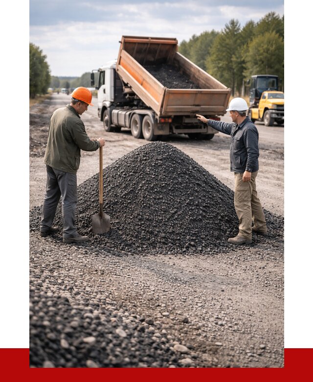 Купить асфальтовую крошку для дорог в Артёме от 4354 р. | ПРОНЕРУДАрт