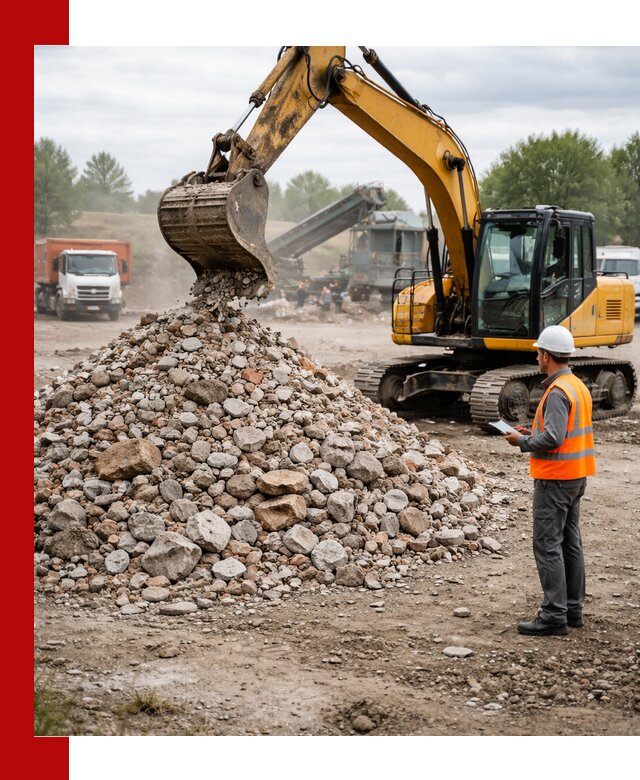 Доставка и вывоз строительного боя в Артёме