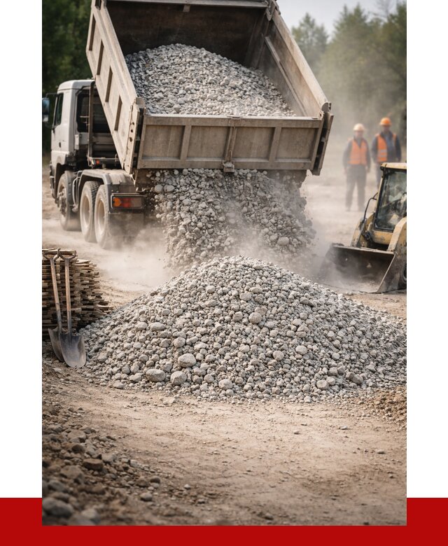 Купить дробленый бетон в Артёме от 1762 р./куб | ПРОНЕРУДАрт